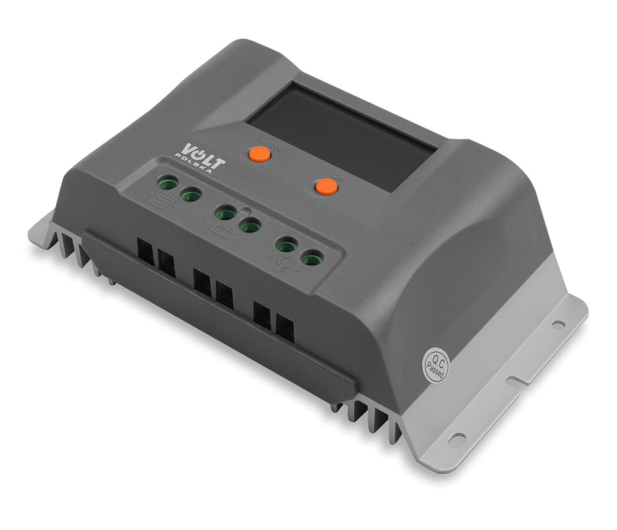 VOLT Regulator solarny SOL MPPT 10A (50V) 12V + LCD - 1213075 - zdjęcie 2